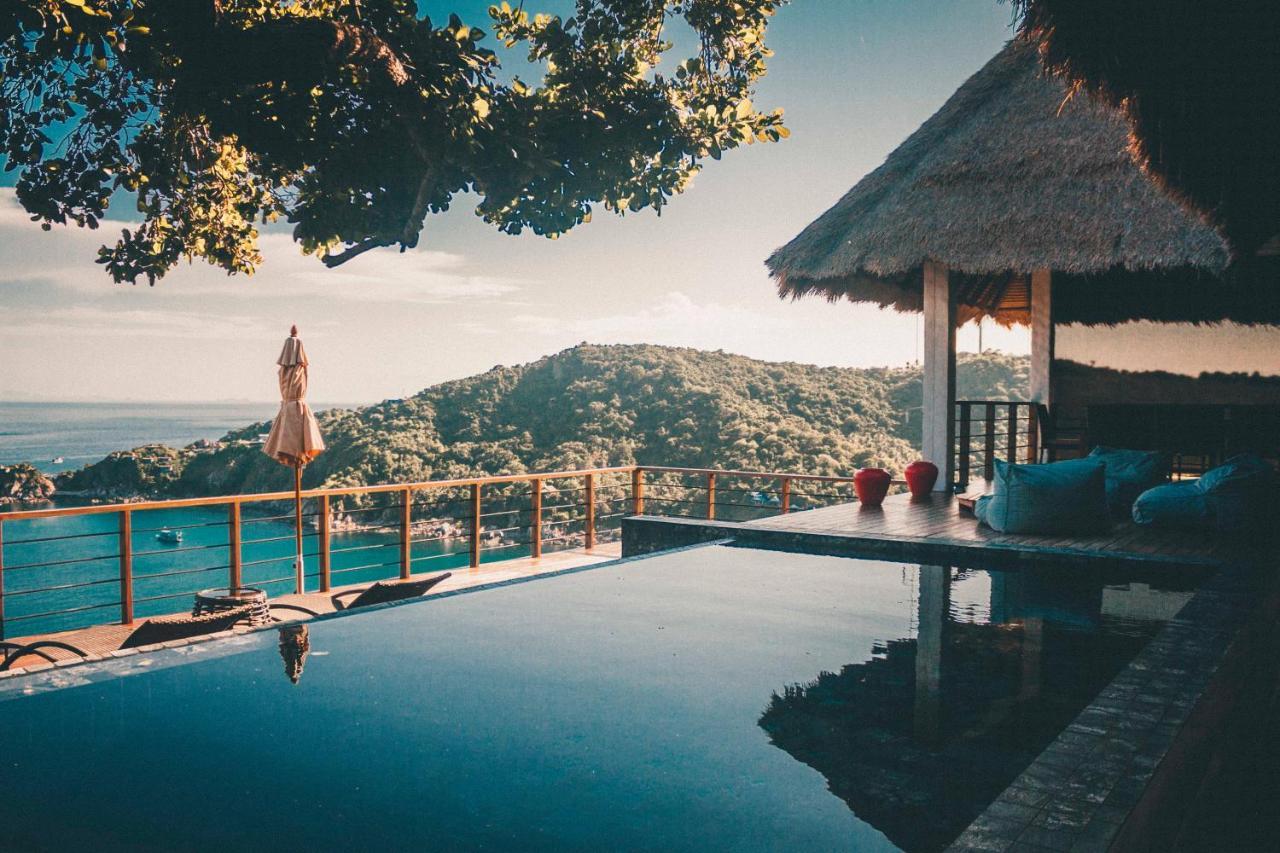 หลังค่าย การ์เดน ลักชัวรี วิลลา Villa เกาะเต่า ภายนอก รูปภาพ